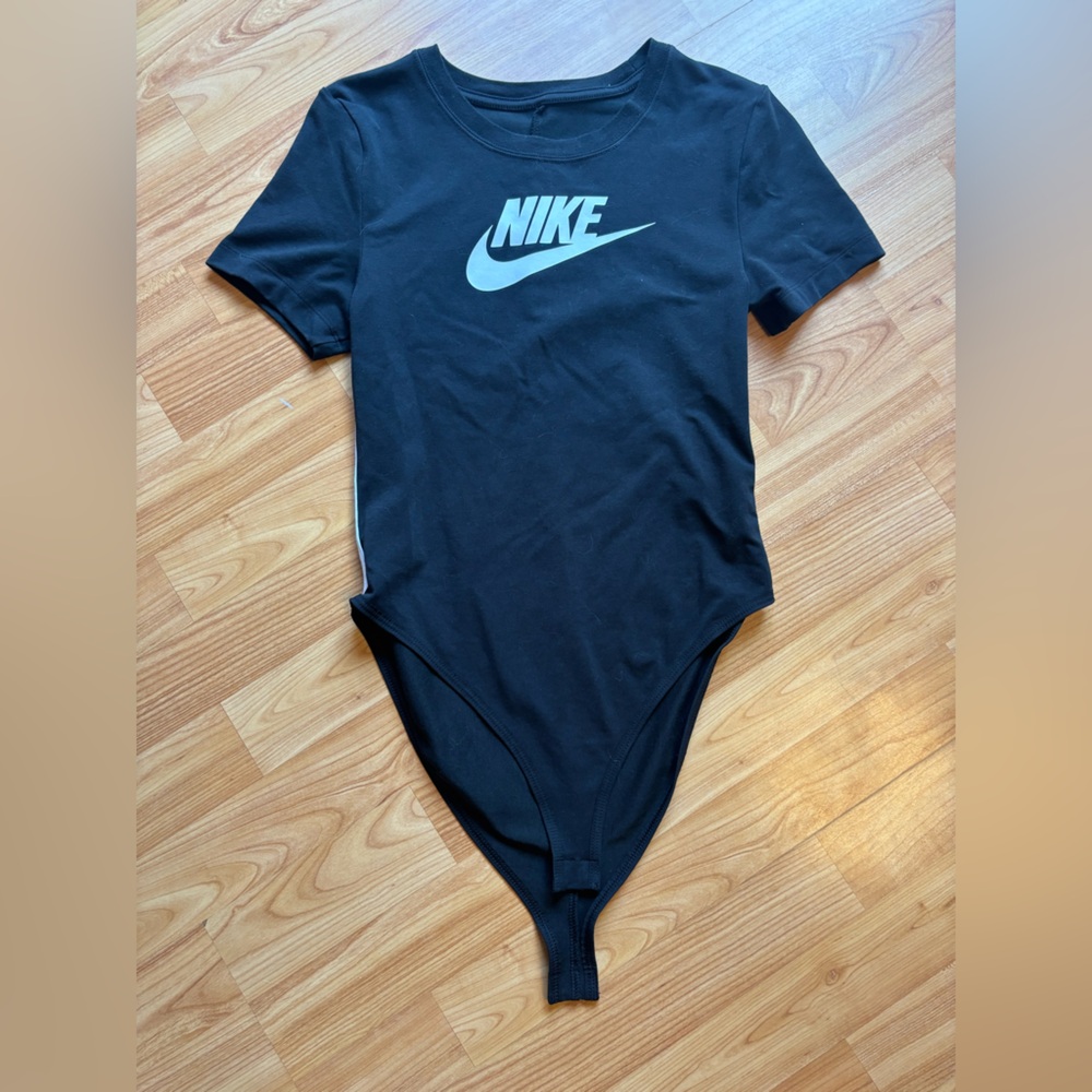 Nike Black and White Bodysuit